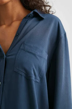 Vrouwen Rails Sawyer Jurk - Marine