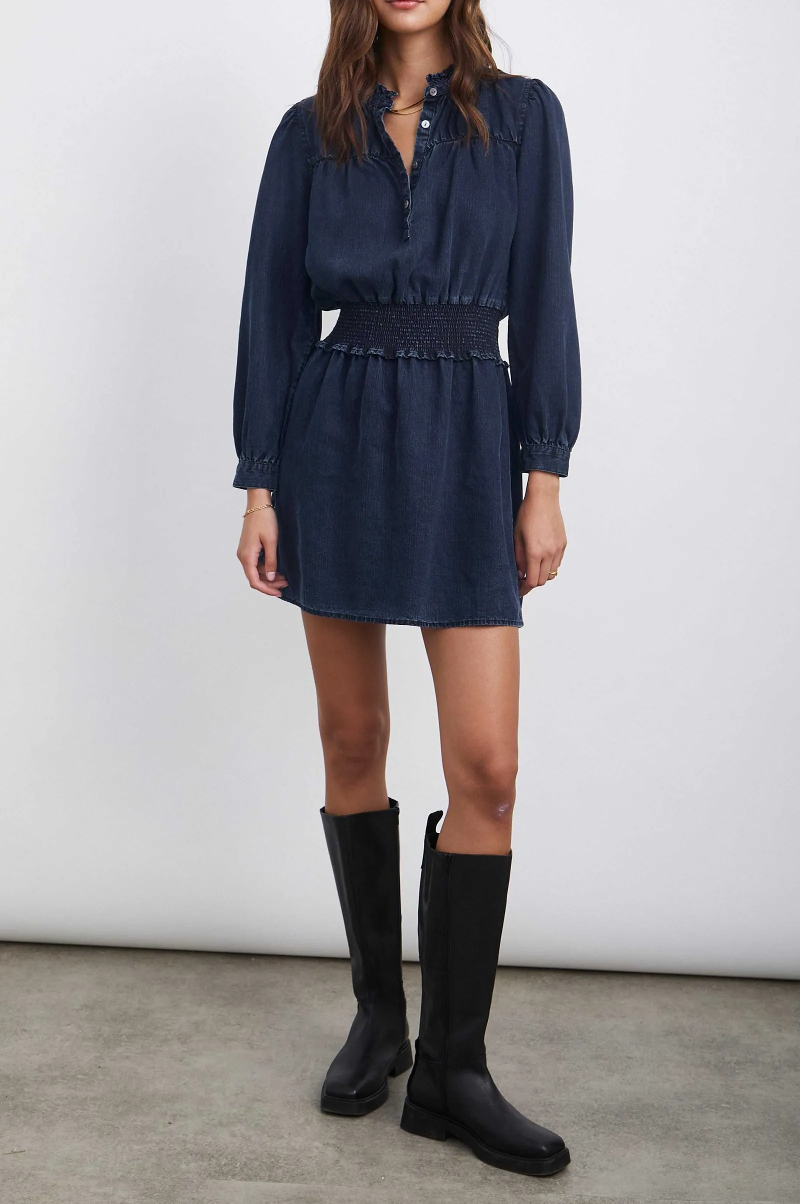 Vrouwen Rails Shawna Jurk - Donker Vintage