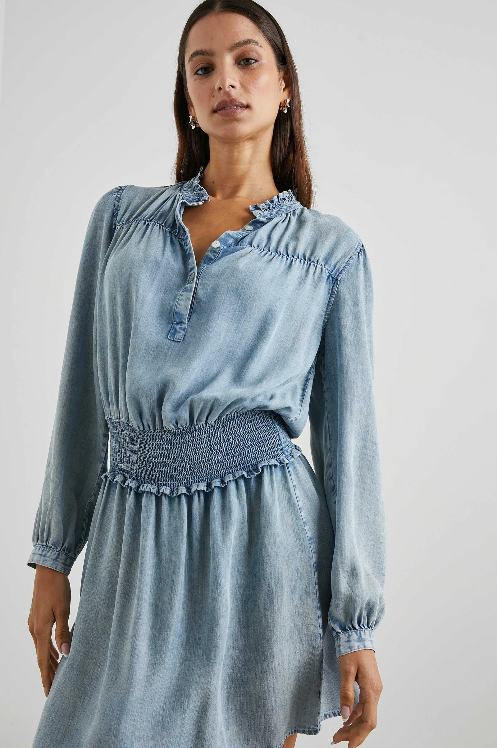 Vrouwen Rails Shawna Jurk - Med Vintage Cloud Wash