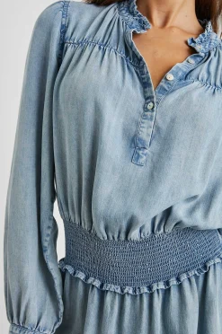 Vrouwen Rails Shawna Jurk - Med Vintage Cloud Wash