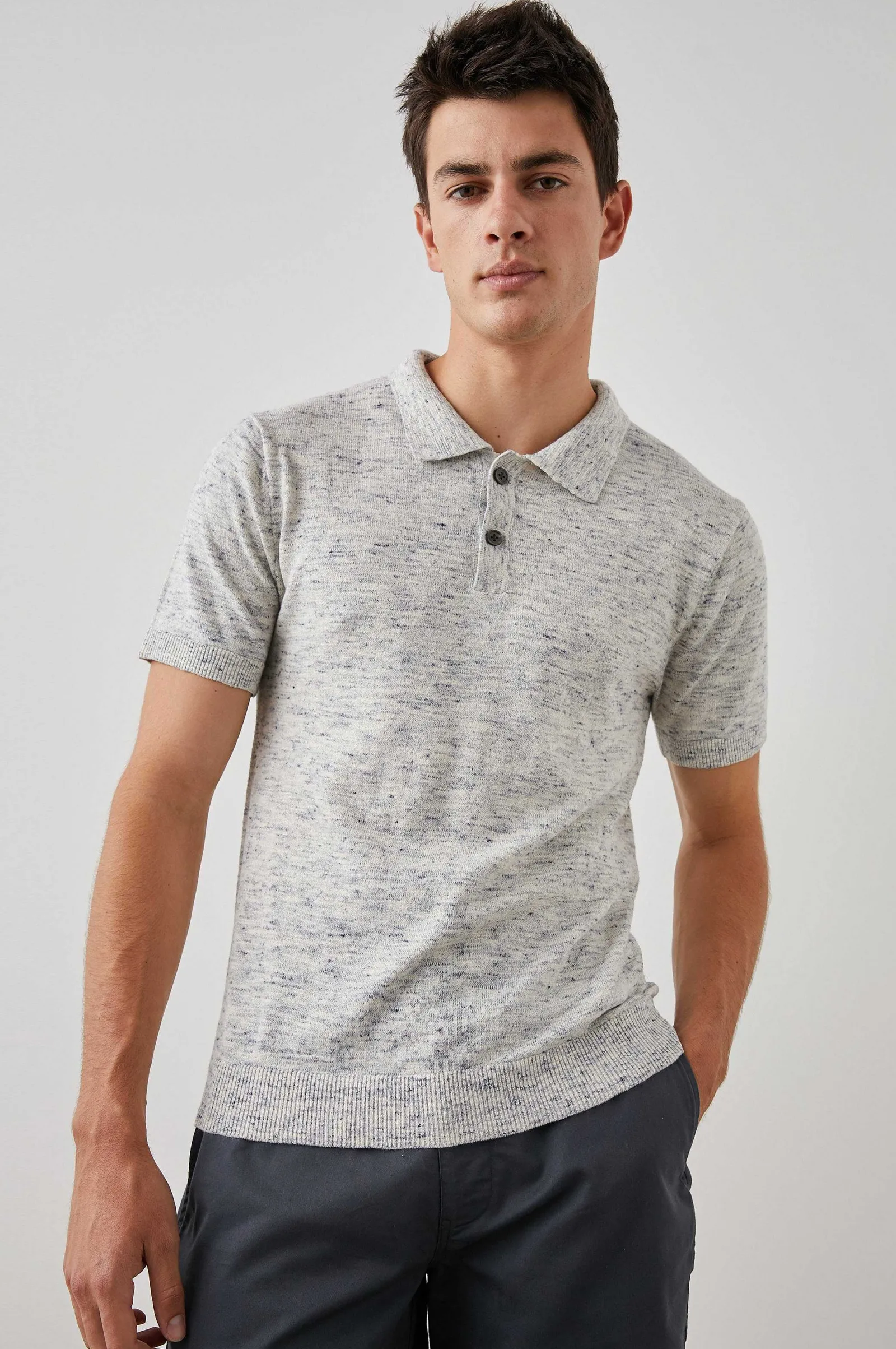 Heren Rails Shoreditch Poloshirt - Miami Zand
