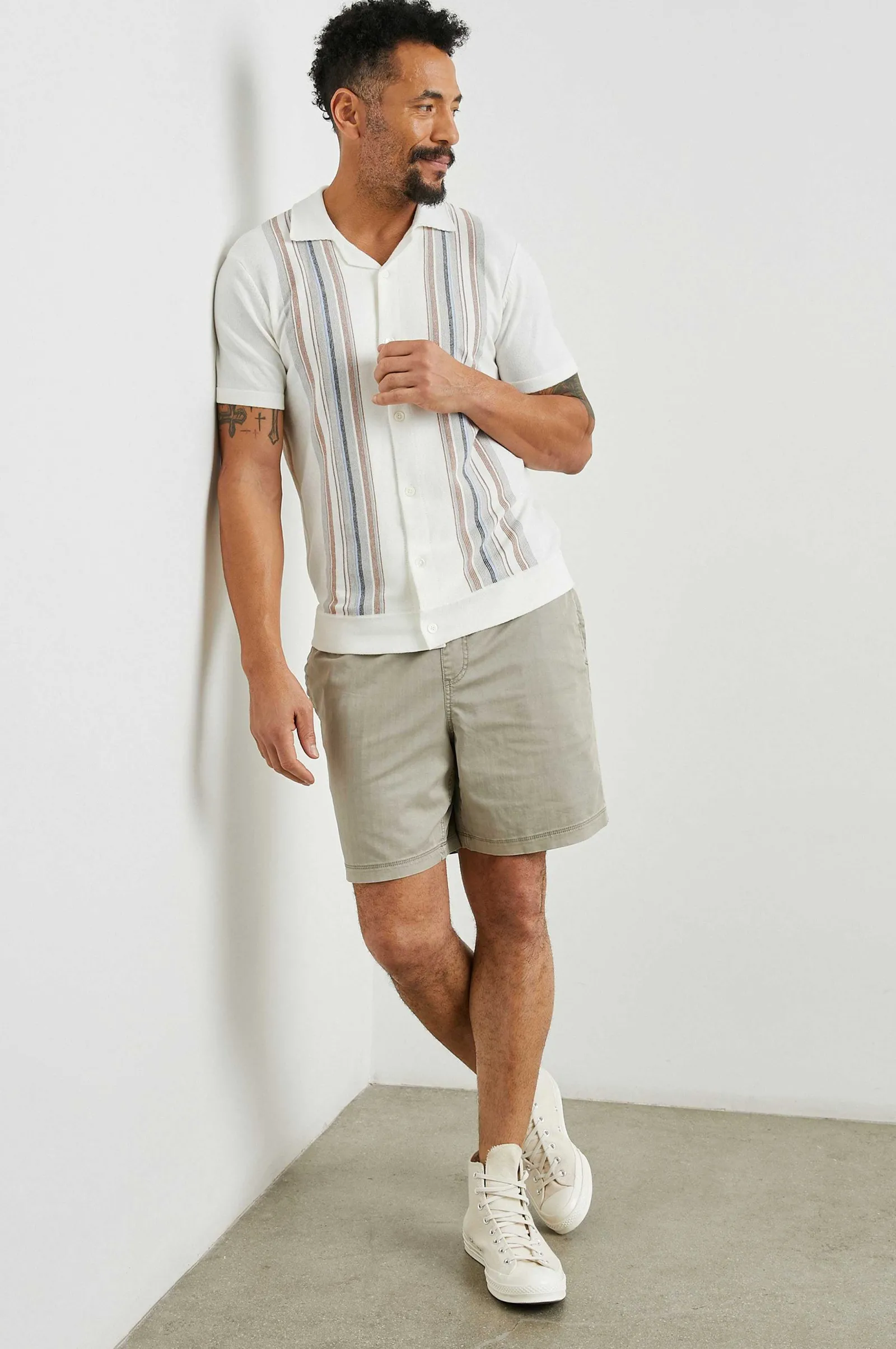 Heren Rails Silas Overhemd - Wit Multi