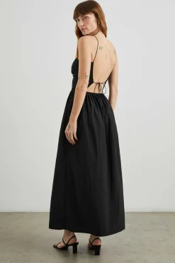 Vrouwen Rails Silvia Jurk - Zwart Nylon