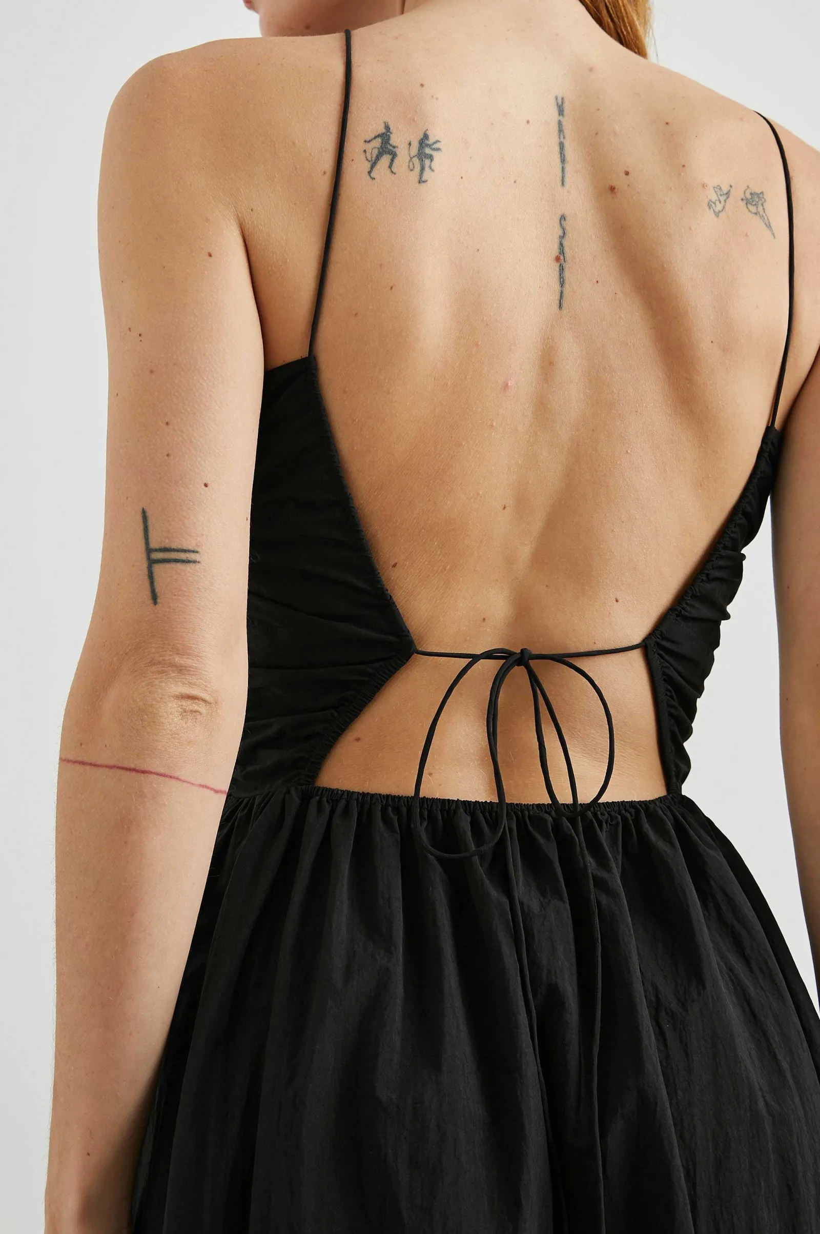 Vrouwen Rails Silvia Jurk - Zwart Nylon