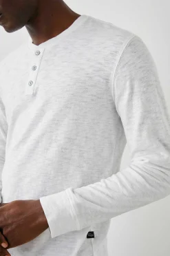 Heren Rails Skhi Henley - Wit