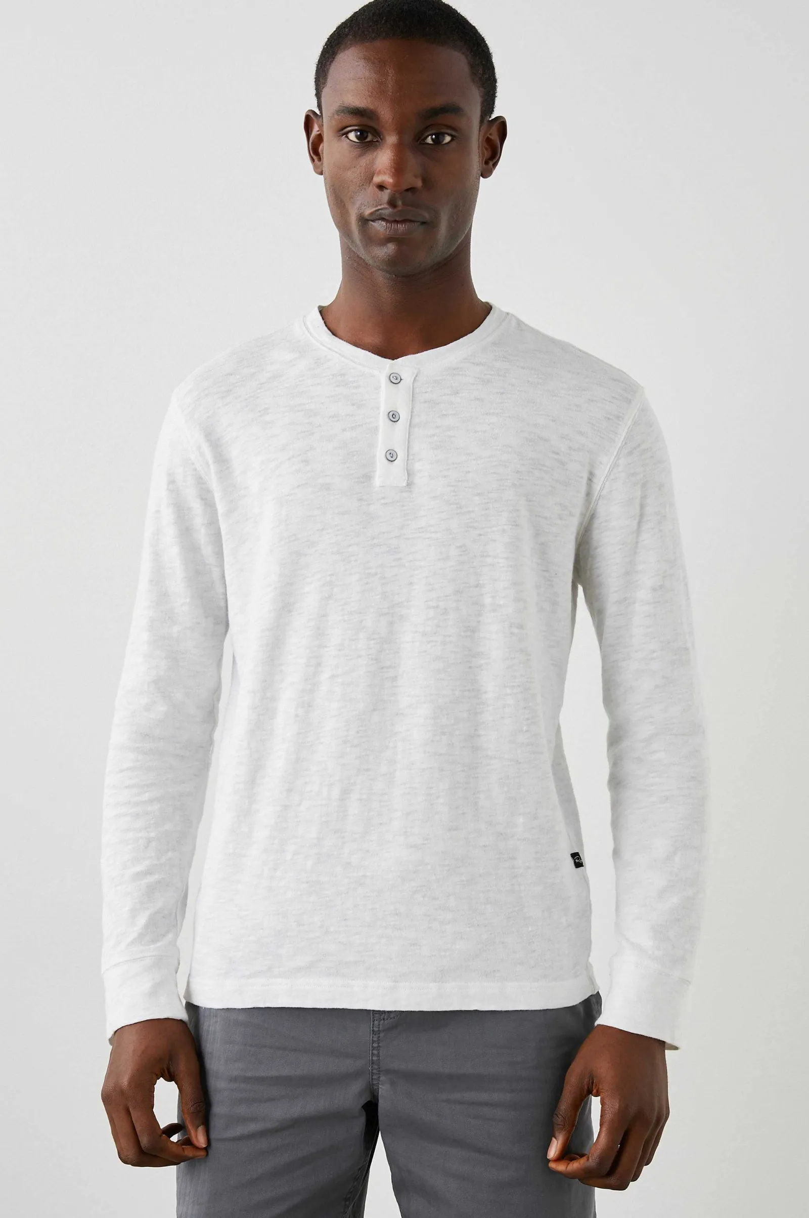 Heren Rails Skhi Henley - Wit