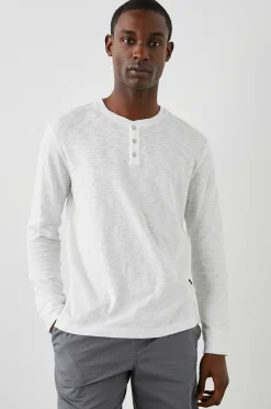 Heren Rails Skhi Henley - Wit