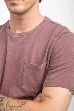 Heren Rails Skipper T-Shirt - Baksteen