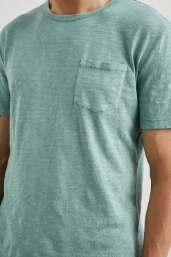 Heren Rails Skipper T-Shirt - Jade