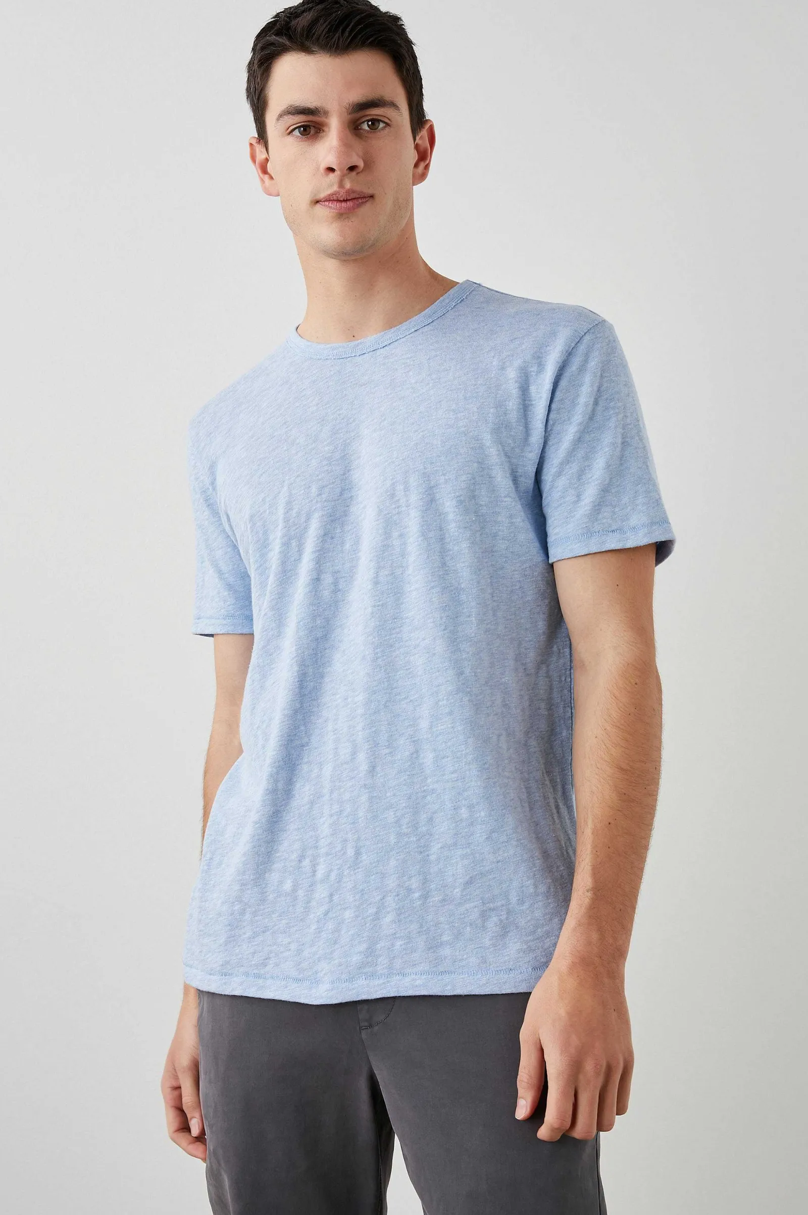 Heren Rails Skipper T-Shirt - Mirage Heather
