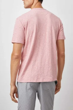 Heren Rails Skipper T-Shirt - Rose Heather