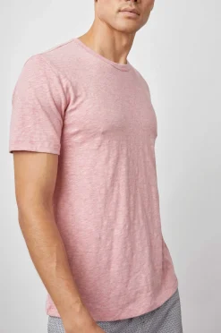 Heren Rails Skipper T-Shirt - Rose Heather