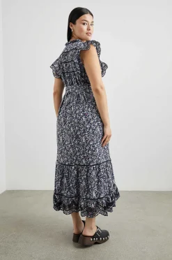 Vrouwen Rails Sofie Jurk - Middernacht Hyacint