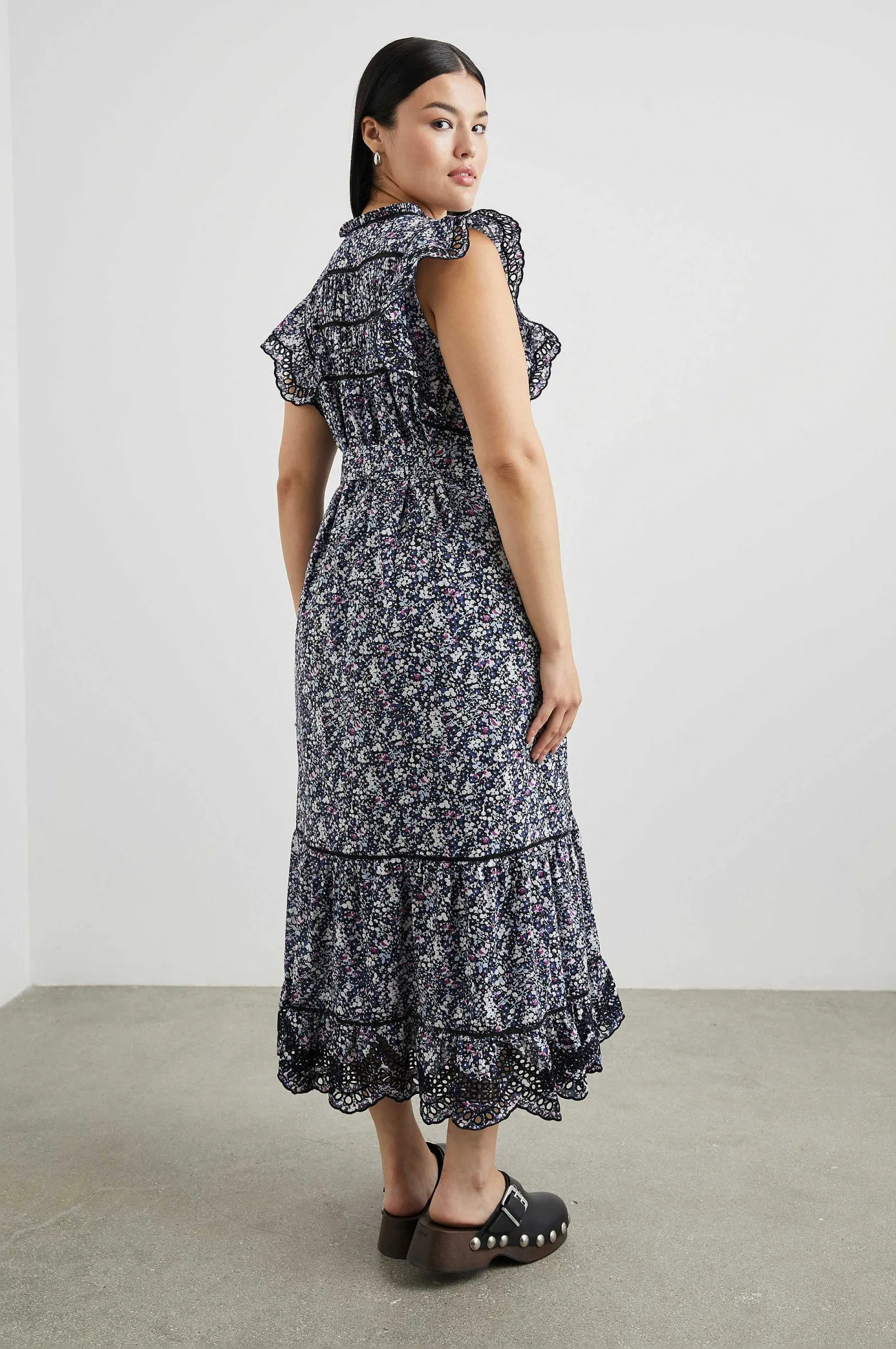 Vrouwen Rails Sofie Jurk - Middernacht Hyacint