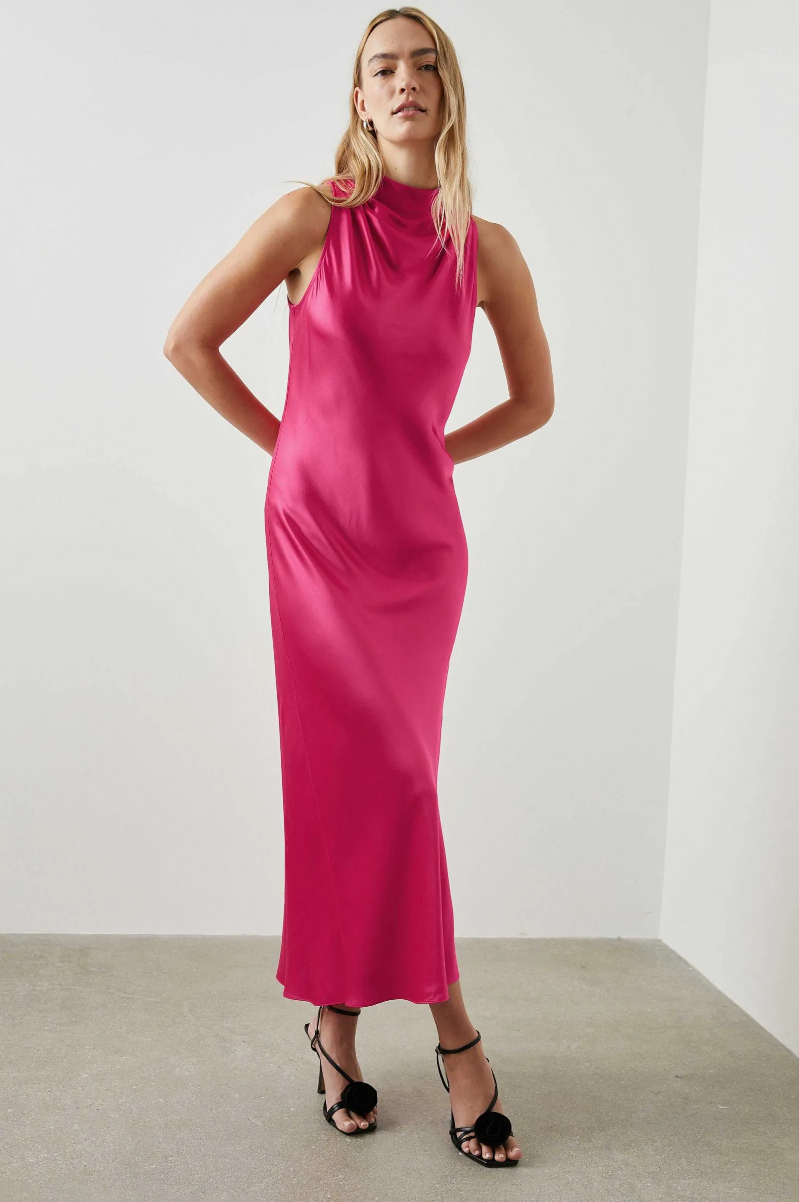 Vrouwen Rails Solana Jurk - Magenta