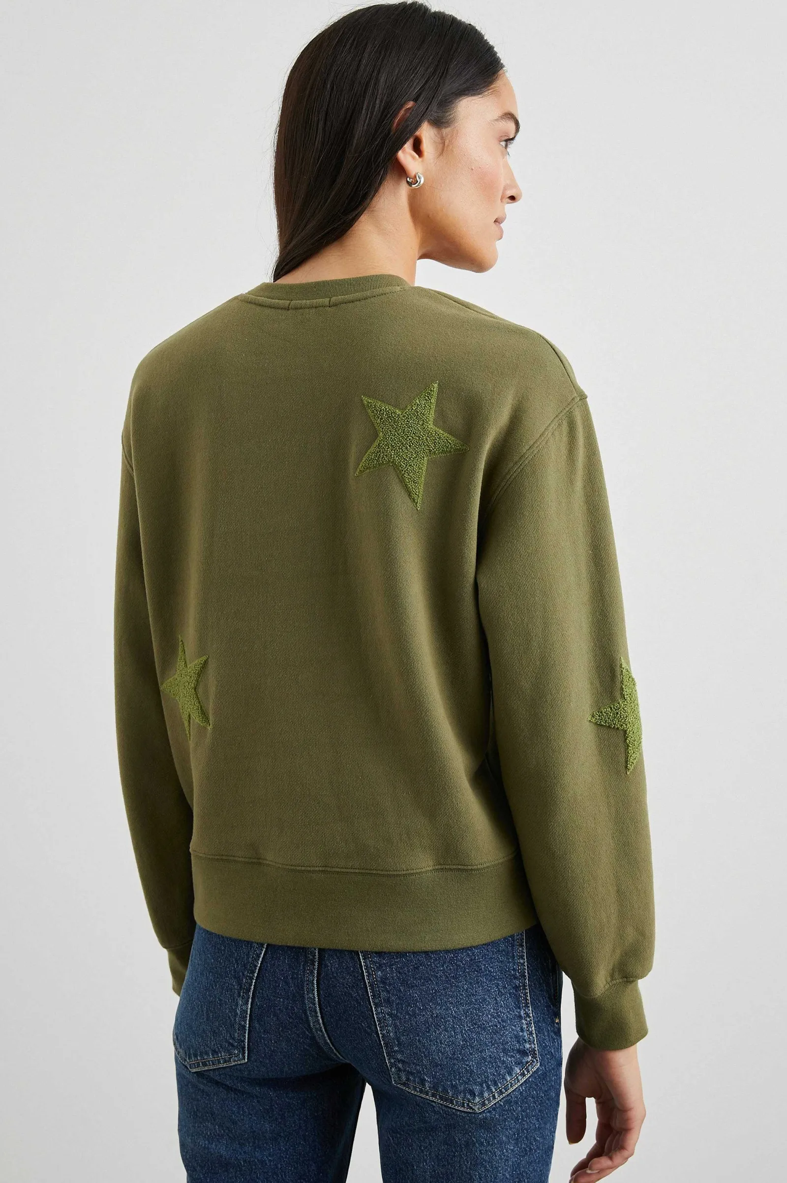 Vrouwen Rails Sonia Sweatshirt - Olijf