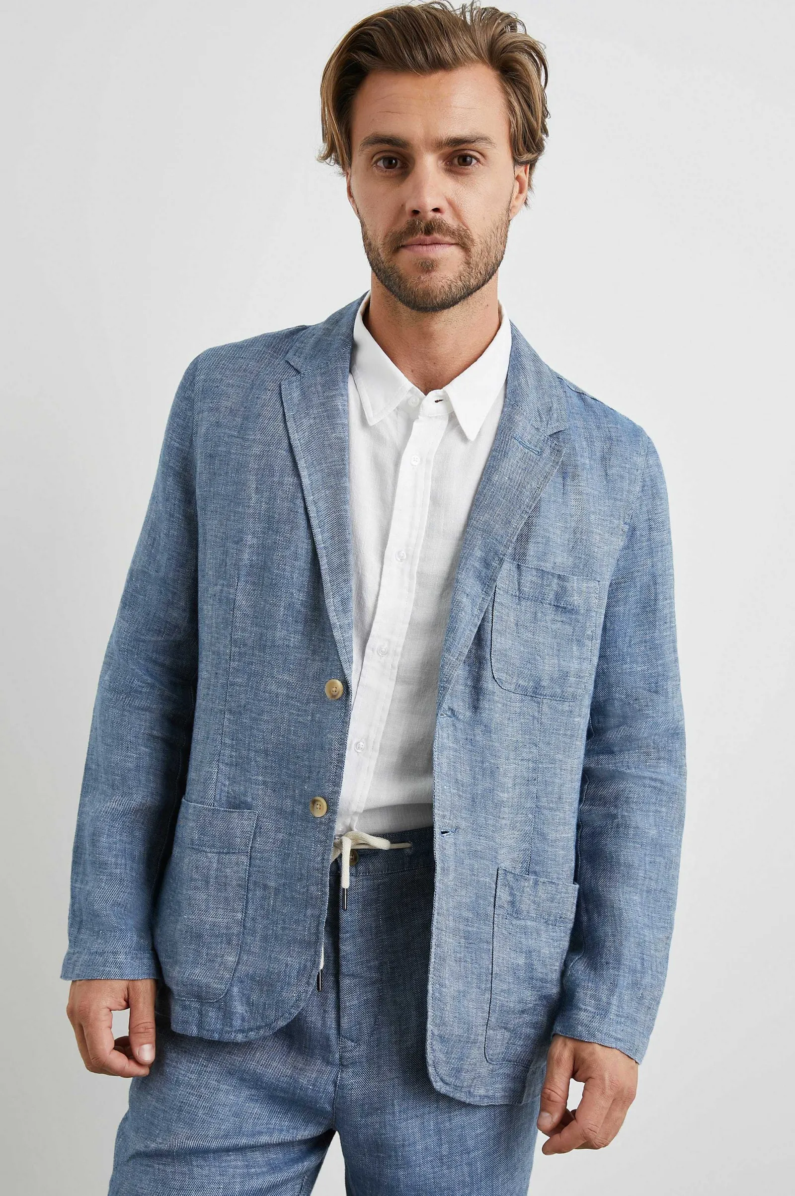 Heren Rails Sorrento Blazer - Blauwe Mirage