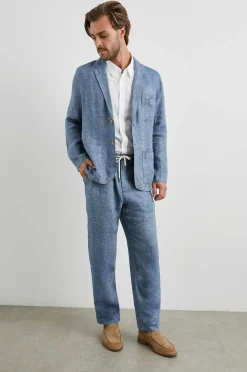 Heren Rails Sorrento Blazer - Blauwe Mirage
