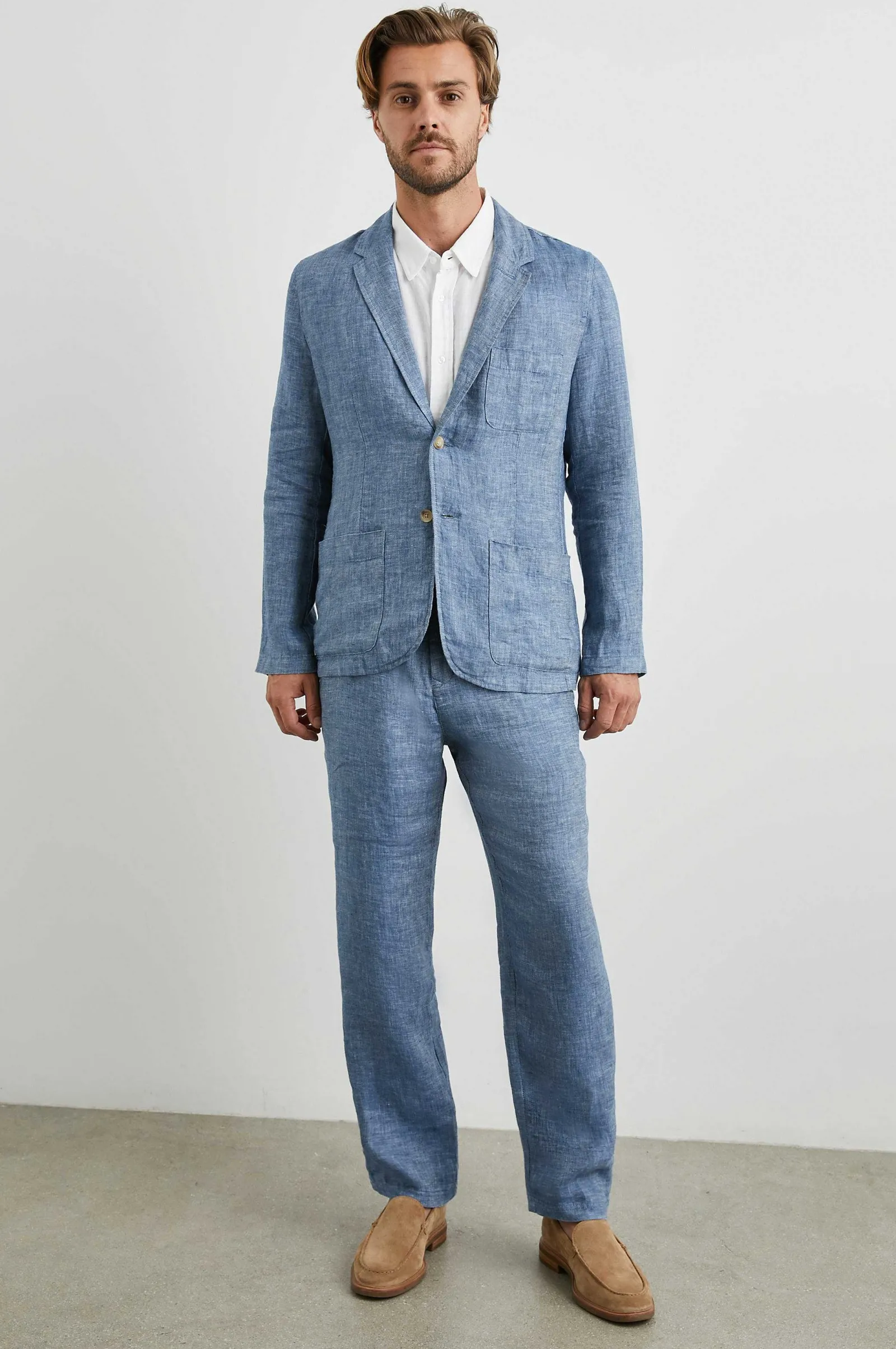 Heren Rails Sorrento Blazer - Blauwe Mirage