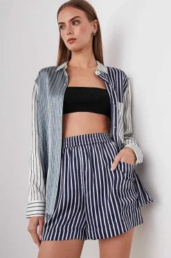 Vrouwen Rails Spencer Overhemd - Kent Multi Stripe