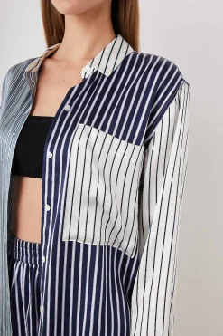 Vrouwen Rails Spencer Overhemd - Kent Multi Stripe