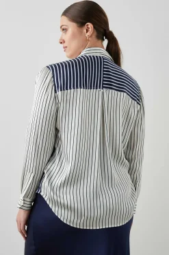Vrouwen Rails Spencer Overhemd - Kent Multi Stripe
