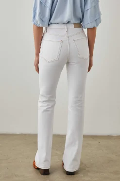 Vrouwen Rails Sunset Slim Flare - Zoutwit Contraststeek