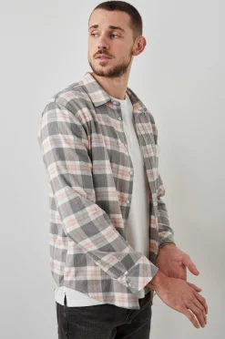 Heren Rails Sussex Shirt - Houtskool Heather Garnal