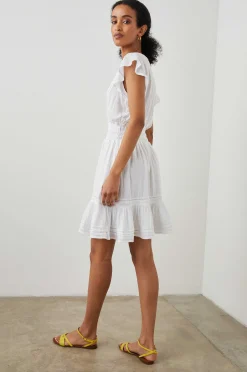 Vrouwen Rails Tara Jurk - Wit Kant Detail