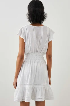 Vrouwen Rails Tara Jurk - Wit Kant Detail