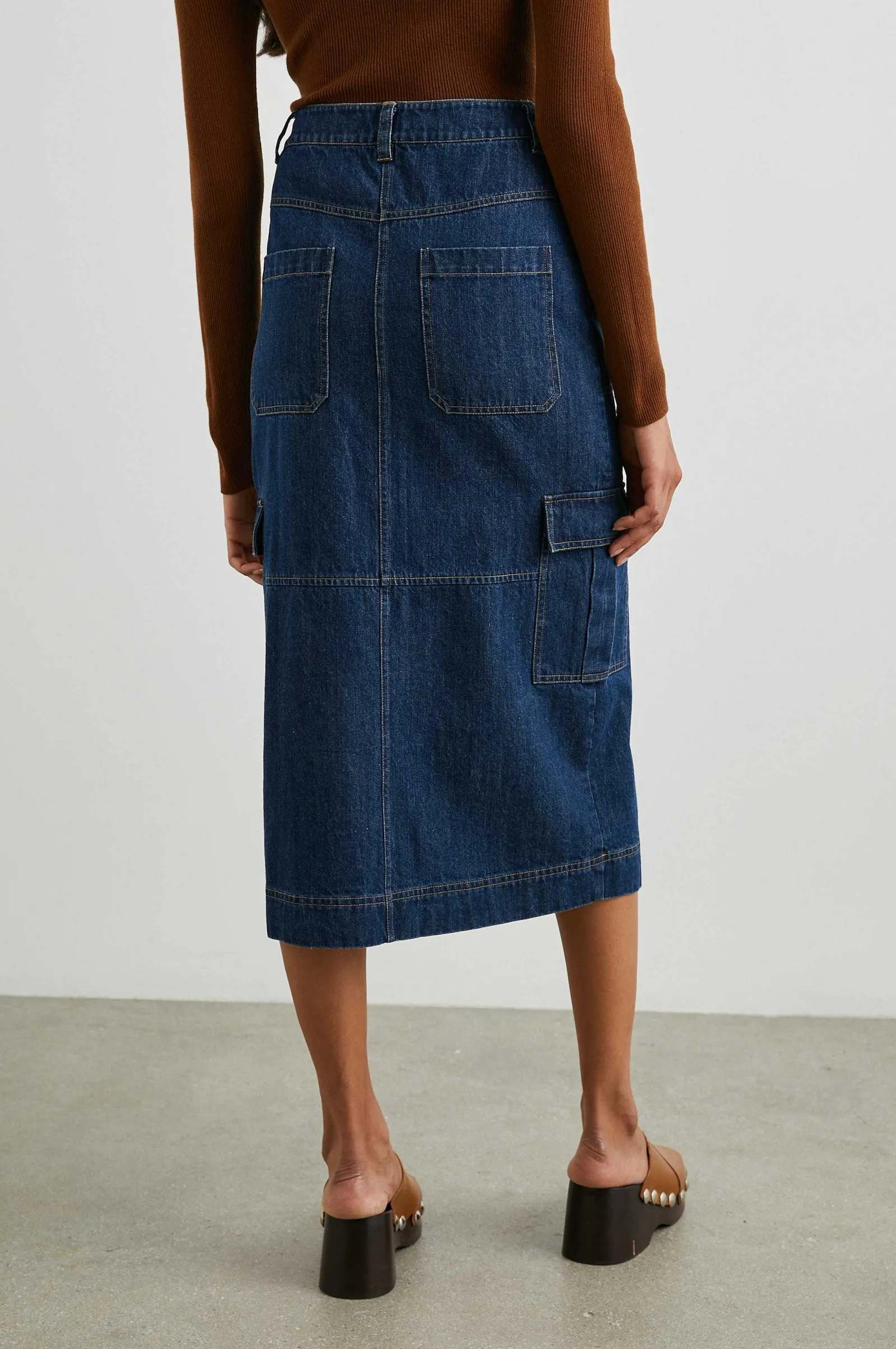 Vrouwen Rails Tasha Rok - Raw Denim