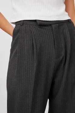 Vrouwen Rails Tay Pant - Houtskool Krijtstreep