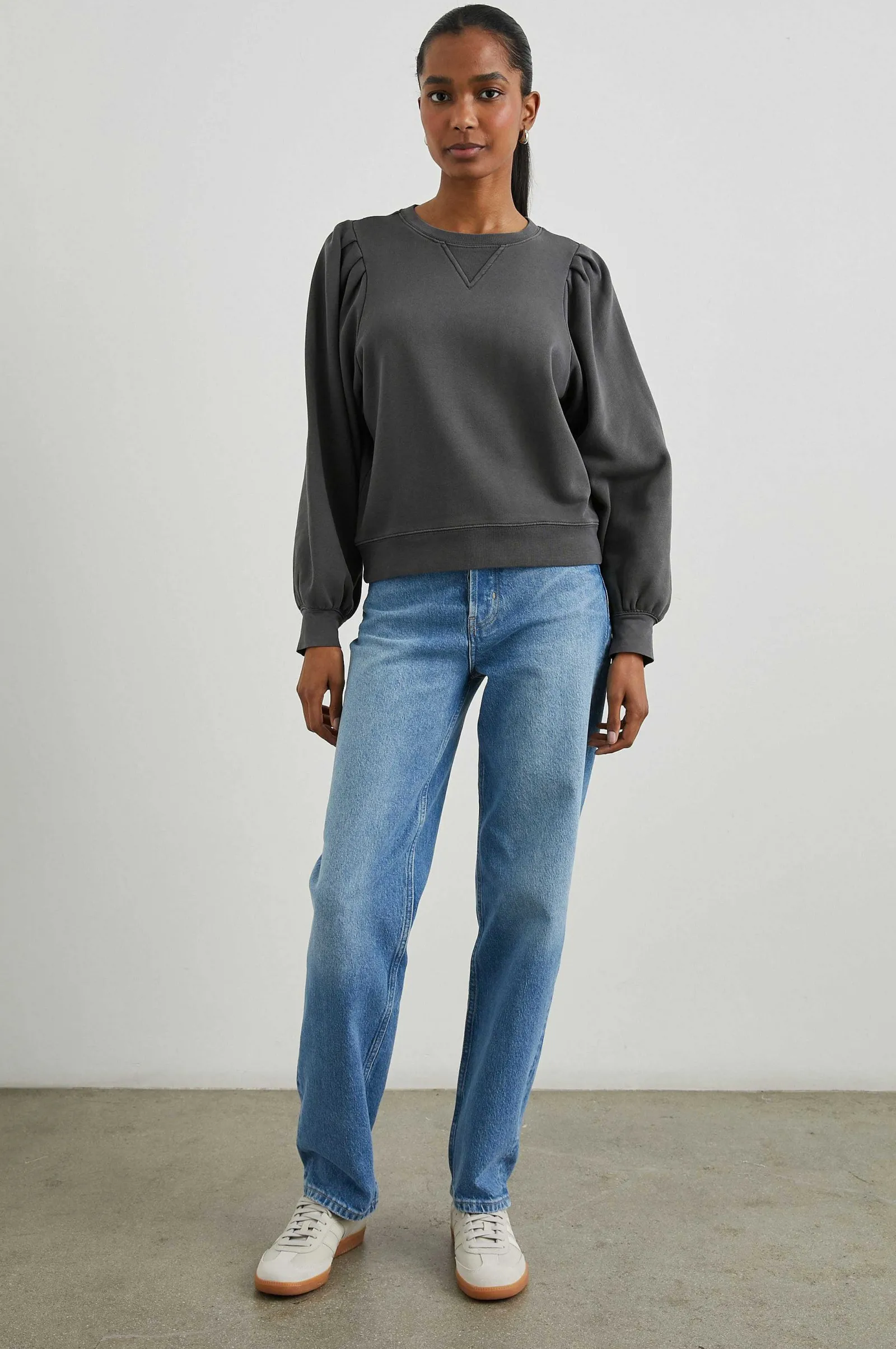 Vrouwen Rails Tiffany Sweatshirt - Houtskool