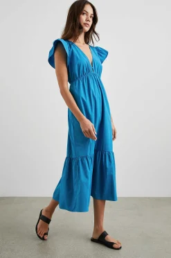 Vrouwen Rails Tina Jurk - Turkse Tegel