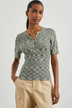 Vrouwen Rails Toni Top - Munt Marine Ruimteverf