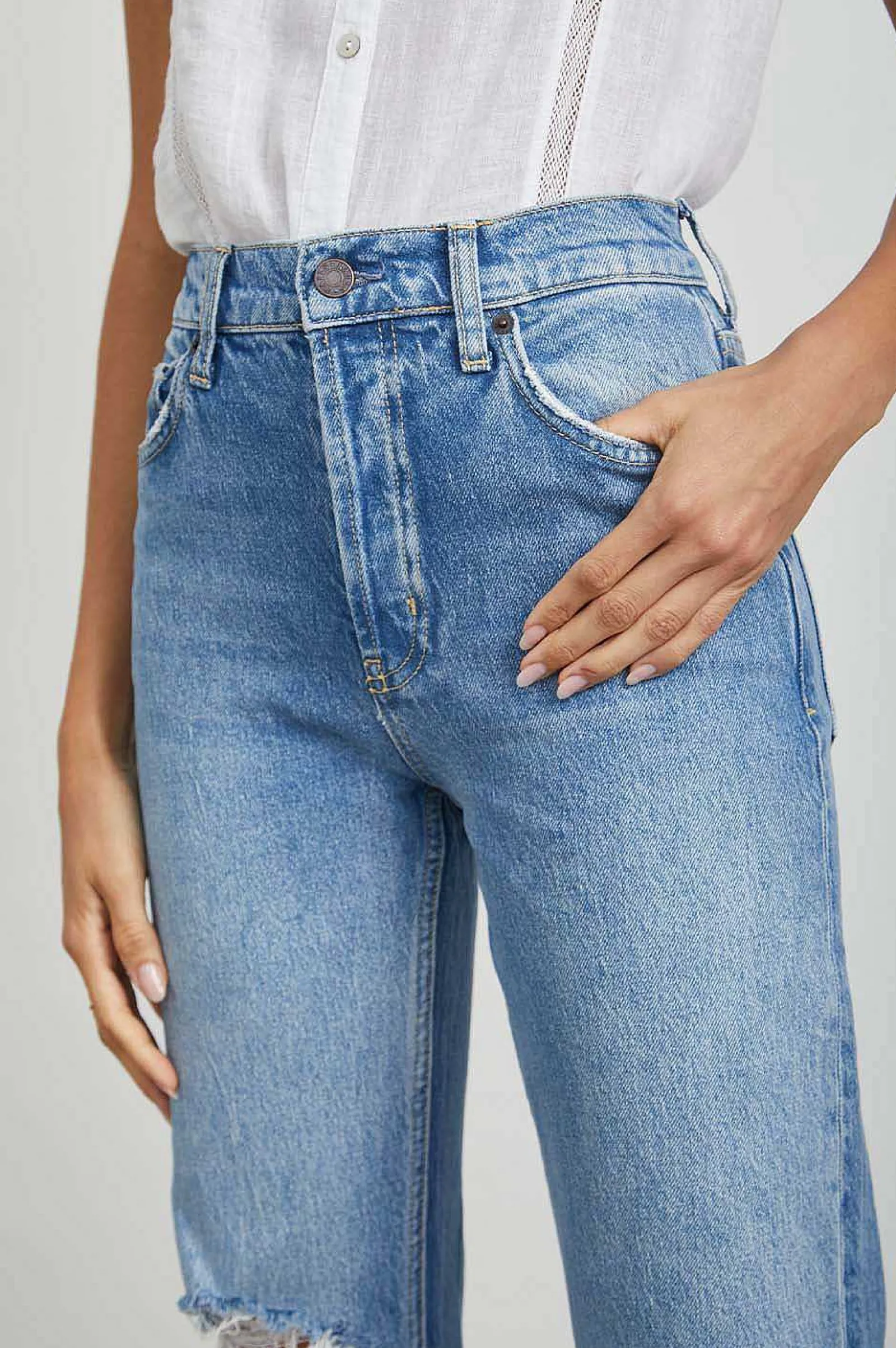 Vrouwen Rails Topanga Straight - Vervaagd Blauw Vernietigen