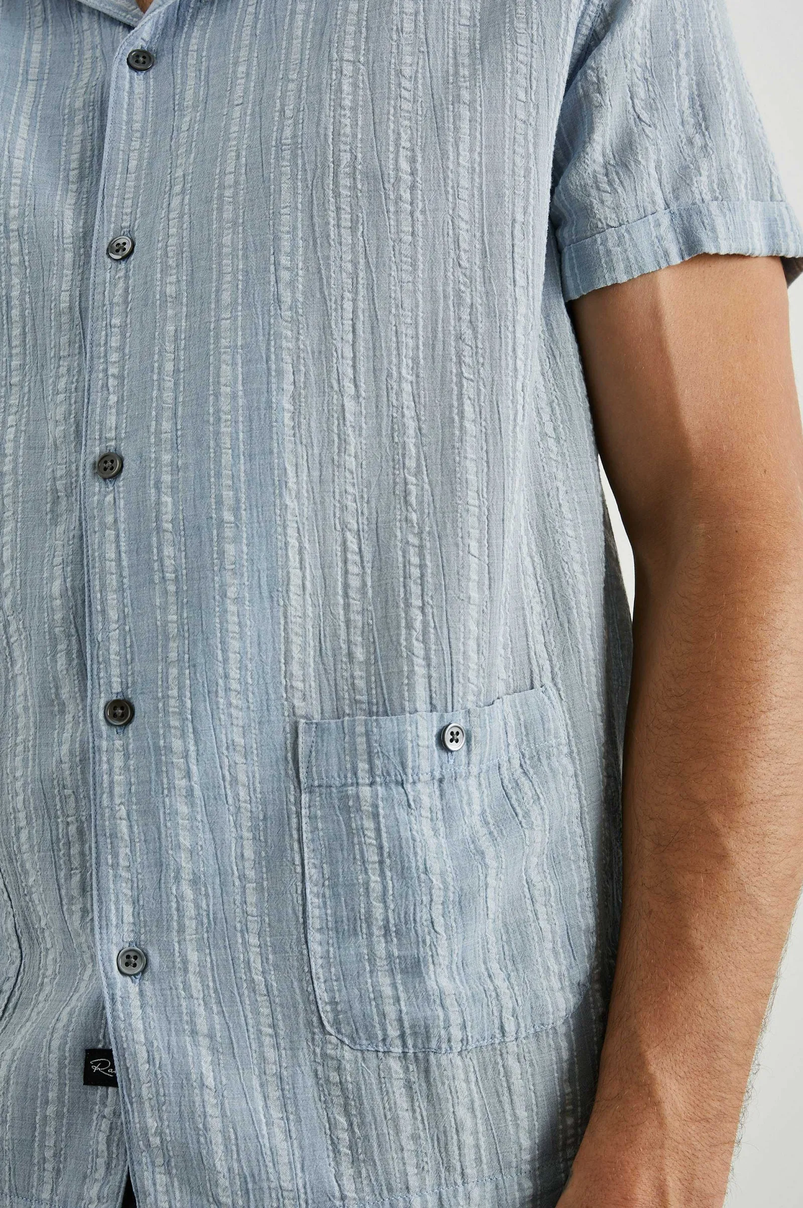 Heren Rails Vice Shirt - Blauwe Mais