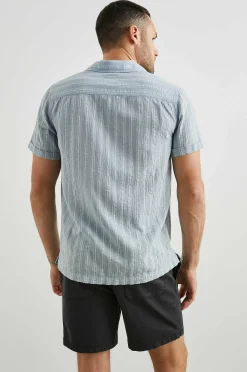 Heren Rails Vice Shirt - Blauwe Mais