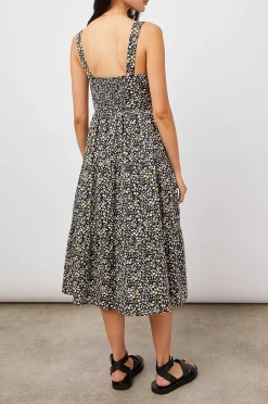 Vrouwen Rails Violette Jurk - Zwart Mini Bloemen