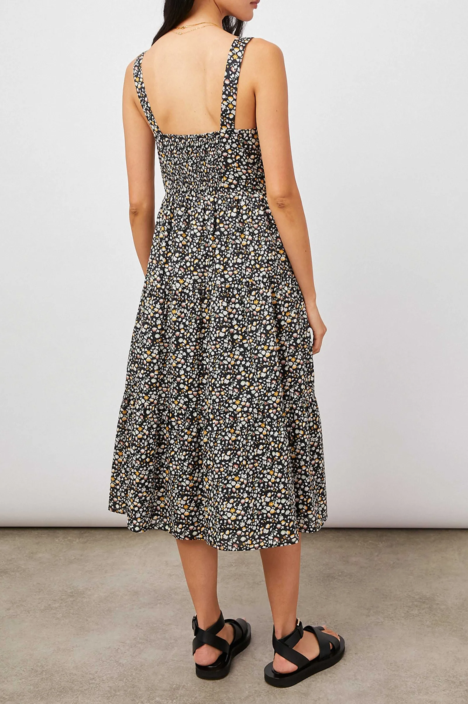 Vrouwen Rails Violette Jurk - Zwart Mini Bloemen