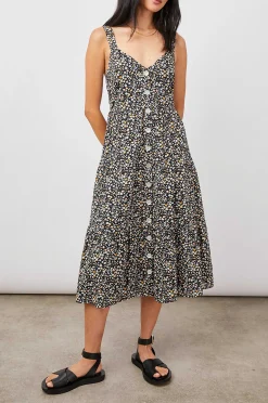 Vrouwen Rails Violette Jurk - Zwart Mini Bloemen