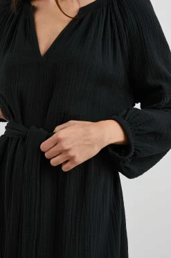 Vrouwen Rails Vittoria Jurk - Zwart