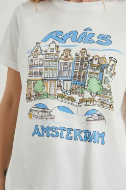Vrouwen Rails Vriendin T-Shirt - Amsterdam