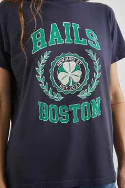Vrouwen Rails Vriendin T-Shirt - Boston