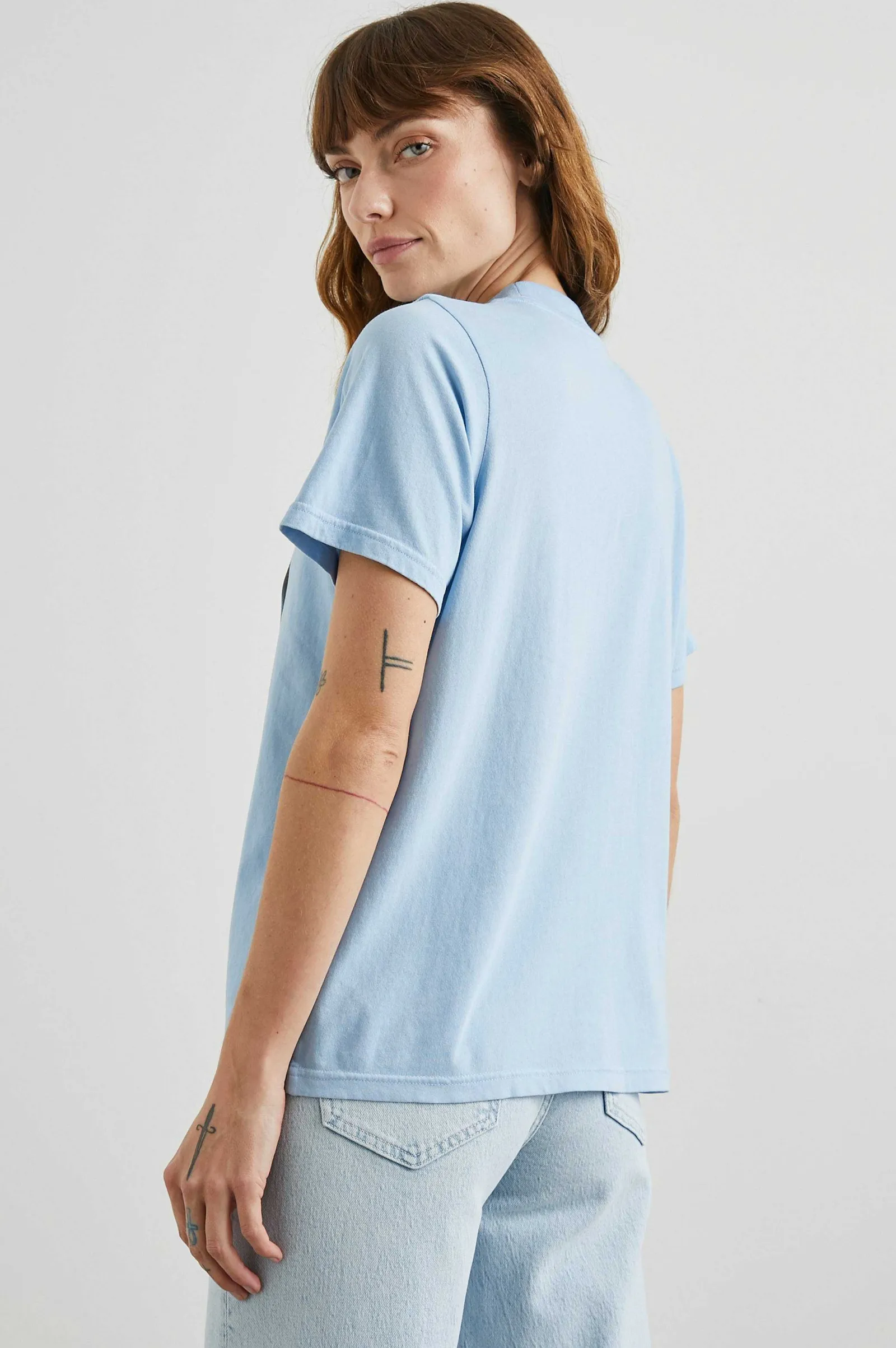 Vrouwen Rails Vriendin T-Shirt - Los Angeles Blauw
