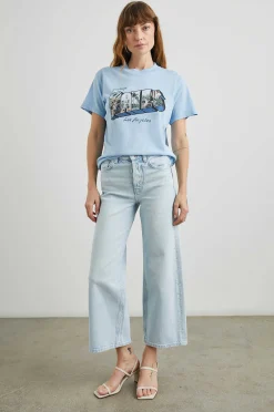 Vrouwen Rails Vriendin T-Shirt - Los Angeles Blauw