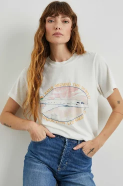 Vrouwen Rails Vriendin T-Shirt - Sporen Rond De Wereld