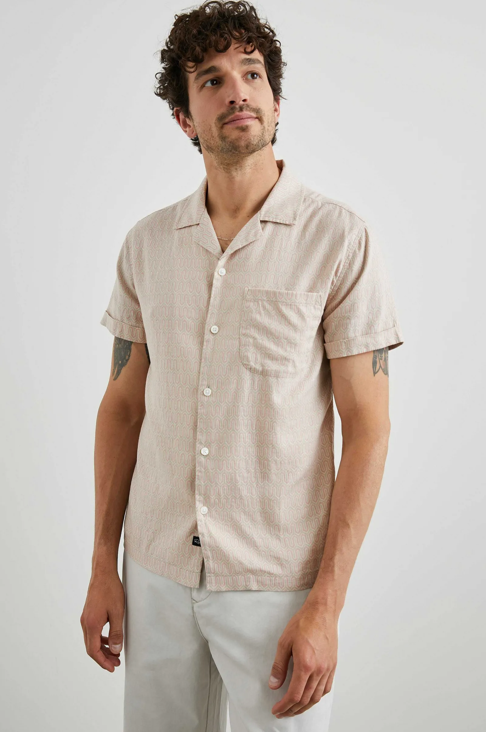 Heren Rails Waimea Overhemd - Wishbone Mauve