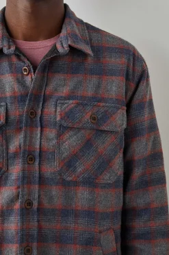 Heren Rails Worthing Jas - Midnight Harvest Heather