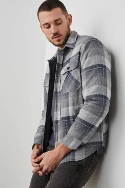 Heren Rails Worthing Jas - Slate Mist Heather